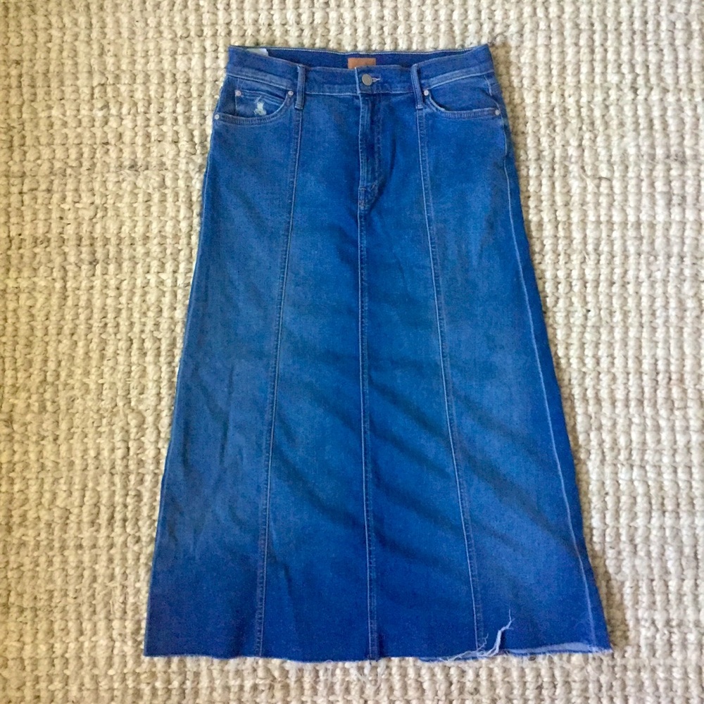 MOTHER denim skirt size 30
